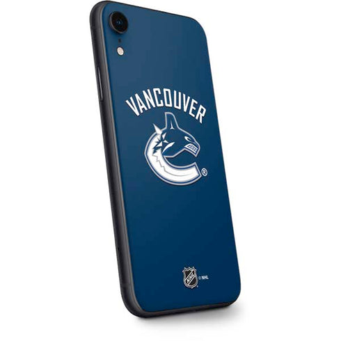 NHL Vancouver Canucks Solid Background iPhone XR Skin