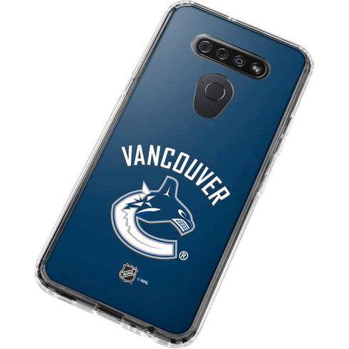 NHL Vancouver Canucks Solid Background LG K51/Q51 Clear Case