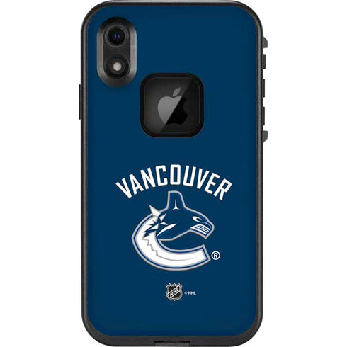 NHL Vancouver Canucks Solid Background LifeProof Fre iPhone Skin