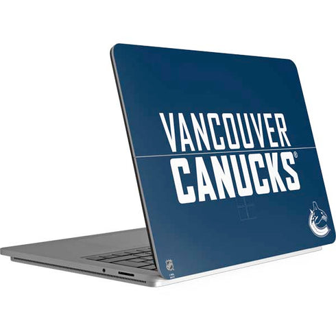 NHL Vancouver Canucks Solid Background Surface Laptop Studio Skin