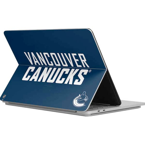 NHL Vancouver Canucks Solid Background Surface Laptop Studio Skin
