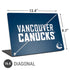 NHL Vancouver Canucks Solid Background Universal Laptop 16.6in (13.4 x 9.7in) Skin
