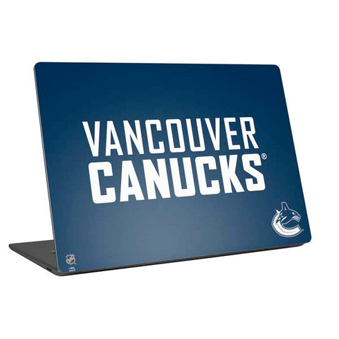 NHL Vancouver Canucks Solid Background Universal Laptop 16.6in (13.4 x 9.7in) Skin