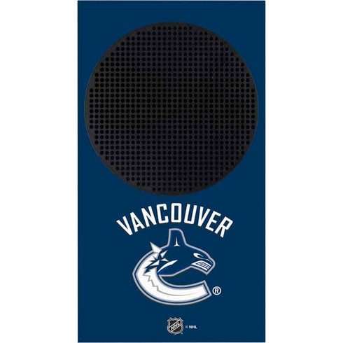 NHL Vancouver Canucks Solid Background Xbox Series S Console Skin