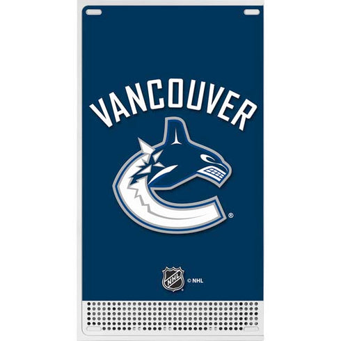 NHL Vancouver Canucks Solid Background Xbox Series S Console Skin