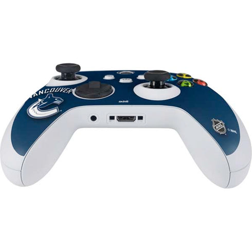 NHL Vancouver Canucks Solid Background Xbox Series S Controller Skin