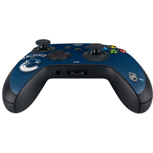 NHL Vancouver Canucks Solid Background Xbox Series X Controller Skin