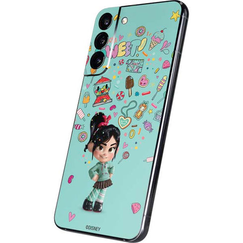 Disney Wreck-it Ralph Vanellope Sugar Icons Galaxy S22 Plus Skin