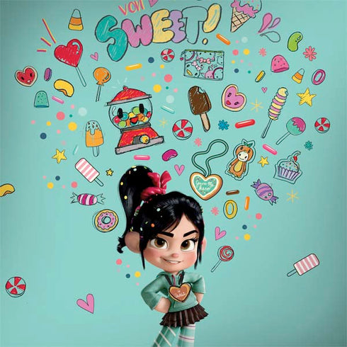 Disney Wreck-it Ralph Vanellope Sugar Icons Dell Inspiron Skin