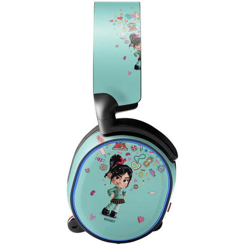 Disney Wreck-it Ralph Vanellope Sugar Icons SteelSeries Arctis 3 Skin