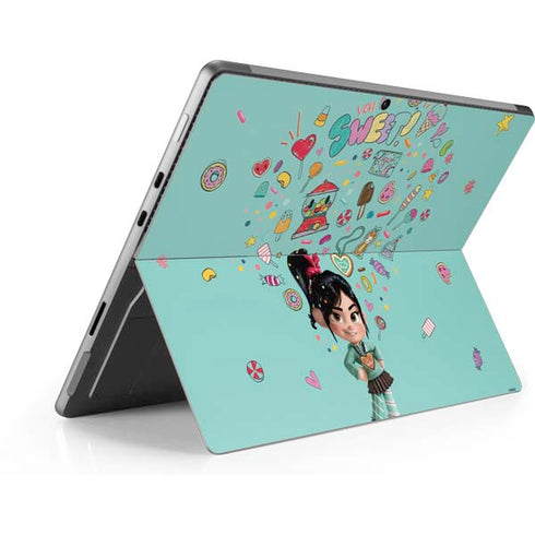 Disney Wreck-it Ralph Vanellope Sugar Icons Surface Pro 8 Skin