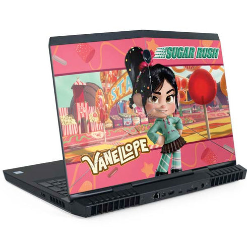 Disney Wreck-it Ralph Vanellope Sugar Rush Dell Alienware Skin