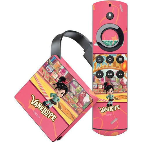Disney Wreck-it Ralph Vanellope Sugar Rush Amazon Fire TV Skin