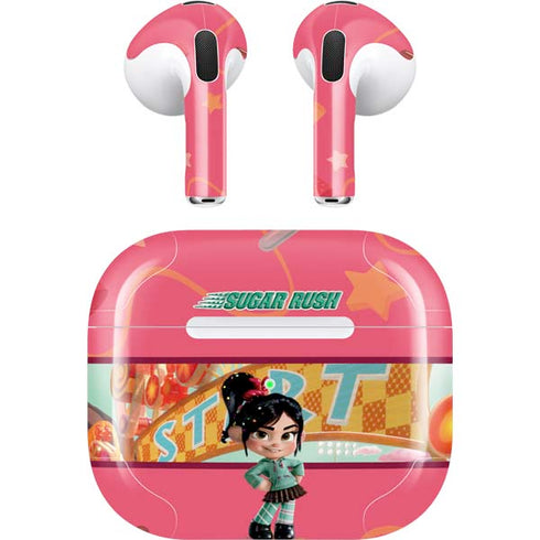 Disney Wreck-it Ralph Vanellope Sugar Rush Apple AirPods (3rd Gen 2021) Skin