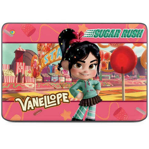 Disney Wreck-it Ralph Vanellope Sugar Rush HP Chromebook Skin