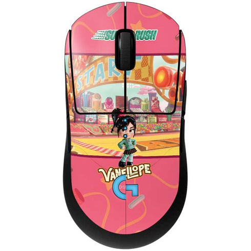 Disney Wreck-it Ralph Vanellope Sugar Rush G Pro Wireless Gaming Mouse Skin