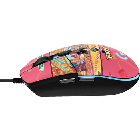 Disney Wreck-it Ralph Vanellope Sugar Rush G203 Prodigy RGB Wired Gaming Mouse Skin