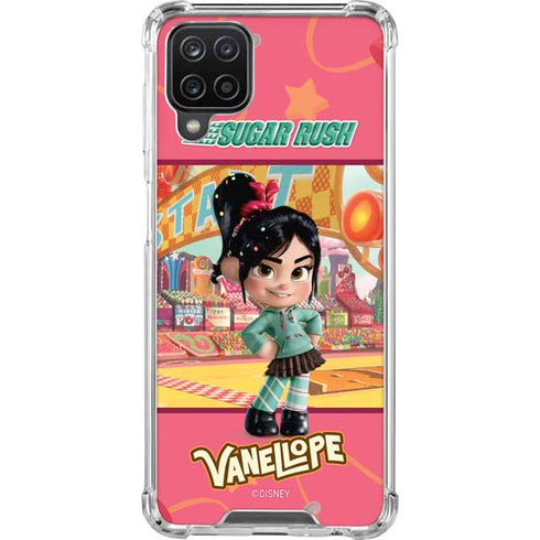 Disney Wreck-it Ralph Vanellope Sugar Rush Galaxy A12 Clear Case