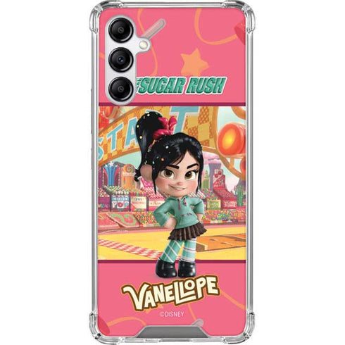 Disney Wreck-it Ralph Vanellope Sugar Rush Galaxy A14 5G Clear Case