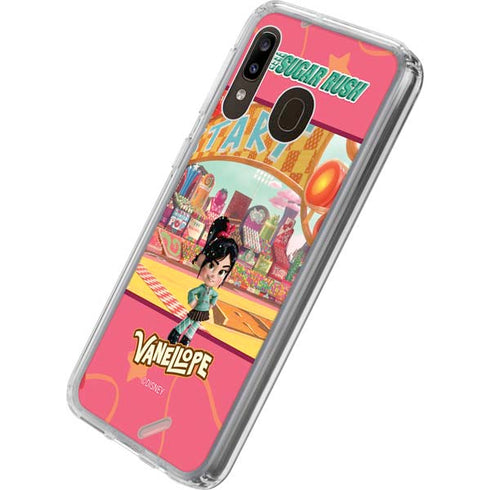 Disney Wreck-it Ralph Vanellope Sugar Rush Galaxy A20 Clear Case