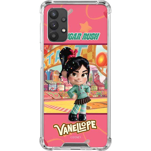Disney Wreck-it Ralph Vanellope Sugar Rush Galaxy A32 5G Clear Case
