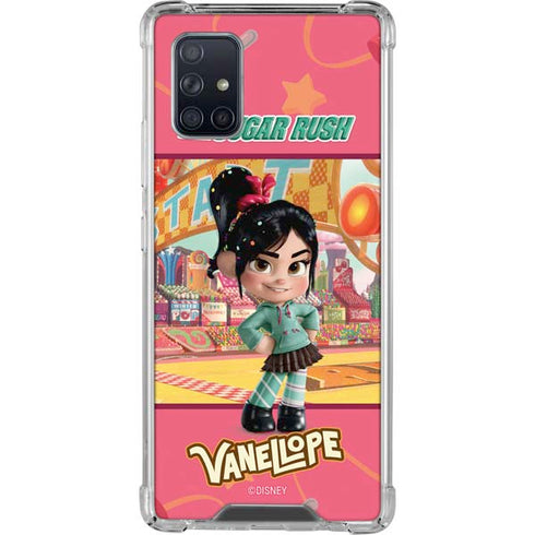 Disney Wreck-it Ralph Vanellope Sugar Rush Galaxy A71 5G Clear Case