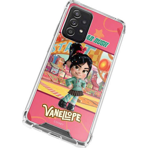 Disney Wreck-it Ralph Vanellope Sugar Rush Galaxy A72 5G Clear Case