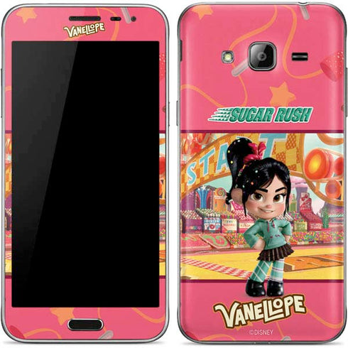 Disney Wreck-it Ralph Vanellope Sugar Rush Galaxy J3 Skin