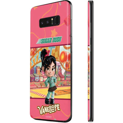 Disney Wreck-it Ralph Vanellope Sugar Rush Galaxy Note 8 Skin