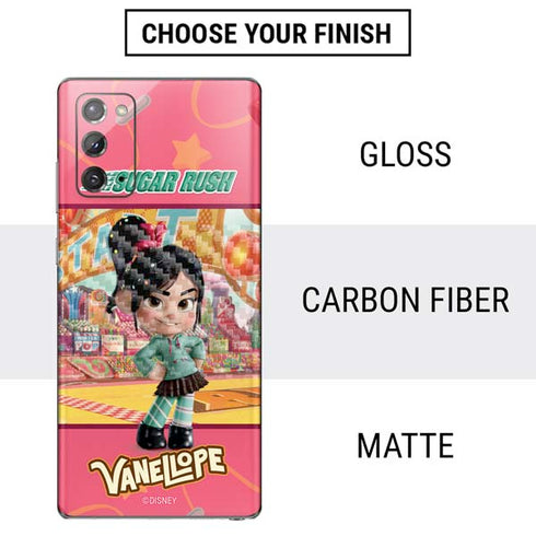 Disney Wreck-it Ralph Vanellope Sugar Rush Galaxy Note20 5G Skin