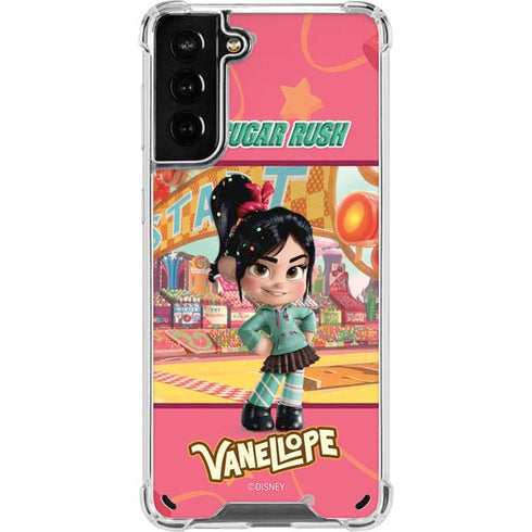 Disney Wreck-it Ralph Vanellope Sugar Rush Galaxy S21 Plus 5G Clear Case