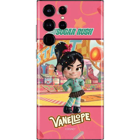 Disney Wreck-it Ralph Vanellope Sugar Rush Galaxy S22 Ultra Skin