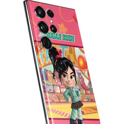 Disney Wreck-it Ralph Vanellope Sugar Rush Galaxy S22 Ultra Skin