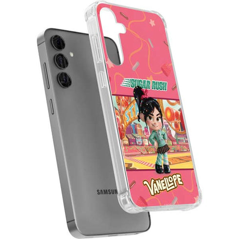 Disney Wreck-it Ralph Vanellope Sugar Rush Galaxy S24 Plus Clear Case