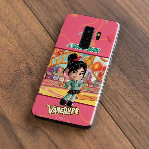Disney Wreck-it Ralph Vanellope Sugar Rush Galaxy S9 Plus Skin