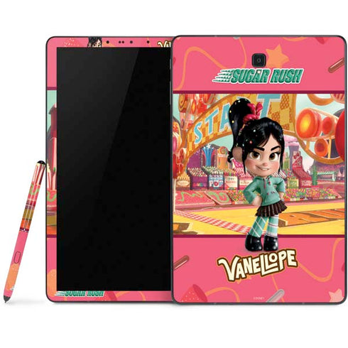 Disney Wreck-it Ralph Vanellope Sugar Rush Samsung Galaxy Tab Skin