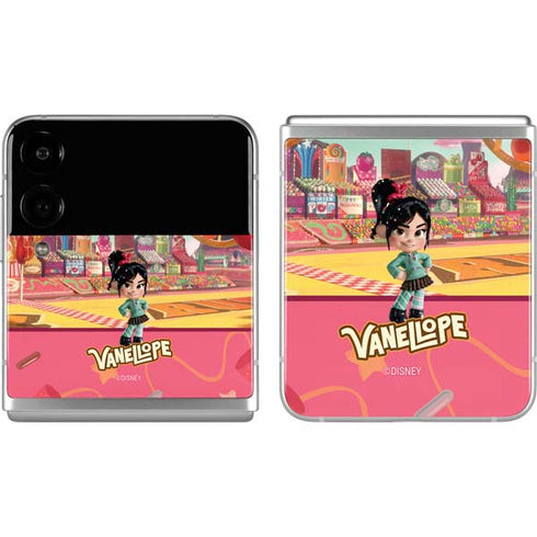 Disney Wreck-it Ralph Vanellope Sugar Rush Galaxy Z Flip4 5G Skin