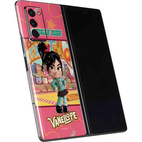 Disney Wreck-it Ralph Vanellope Sugar Rush Galaxy Z Fold2 5G Skin