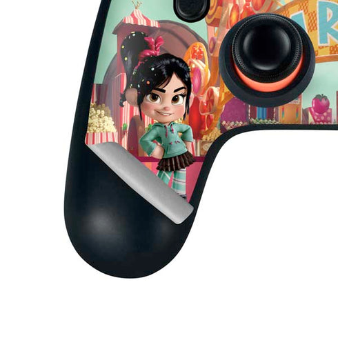 Disney Wreck-it Ralph Vanellope Sugar Rush Google Stadia Controller Skin