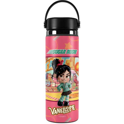 Disney Wreck-it Ralph Vanellope Sugar Rush Hydro Flask 20oz Wide Mouth Skin