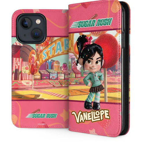 Disney Wreck-it Ralph Vanellope Sugar Rush iPhone 13 Folio Case