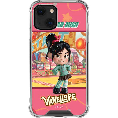 Disney Wreck-it Ralph Vanellope Sugar Rush iPhone 13 Mini Clear Case