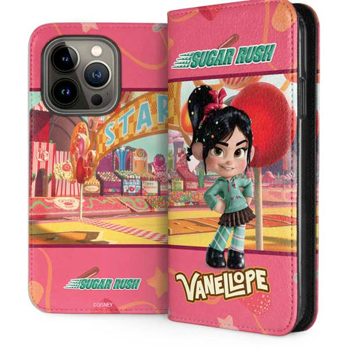 Disney Wreck-it Ralph Vanellope Sugar Rush iPhone 13 Pro Folio Case