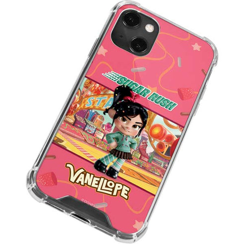 Disney Wreck-it Ralph Vanellope Sugar Rush iPhone 14 Plus Clear Case