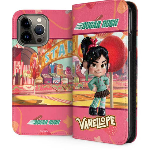 Disney Wreck-it Ralph Vanellope Sugar Rush iPhone 15 Pro Max Folio Case