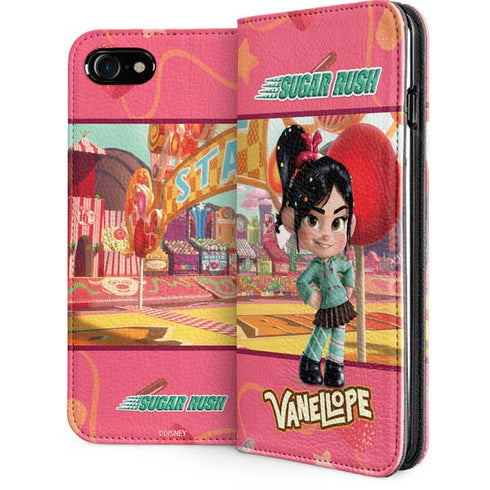 Disney Wreck-it Ralph Vanellope Sugar Rush iPhone SE (2nd & 3rd Gen) Folio Case