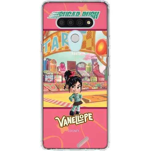 Disney Wreck-it Ralph Vanellope Sugar Rush LG Stylo 6 Clear Case