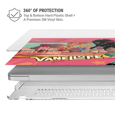 Disney Wreck-it Ralph Vanellope Sugar Rush MacBook Pro 16in (2019-20) Case plus Skin