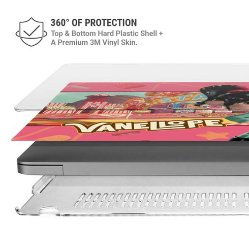 Disney Wreck-it Ralph Vanellope Sugar Rush MacBook Pro 16in (2021-25) Case plus Skin