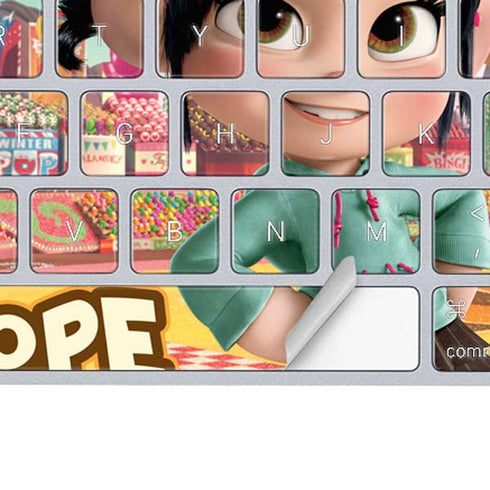 Disney Wreck-it Ralph Vanellope Sugar Rush Magic Keyboard Skin